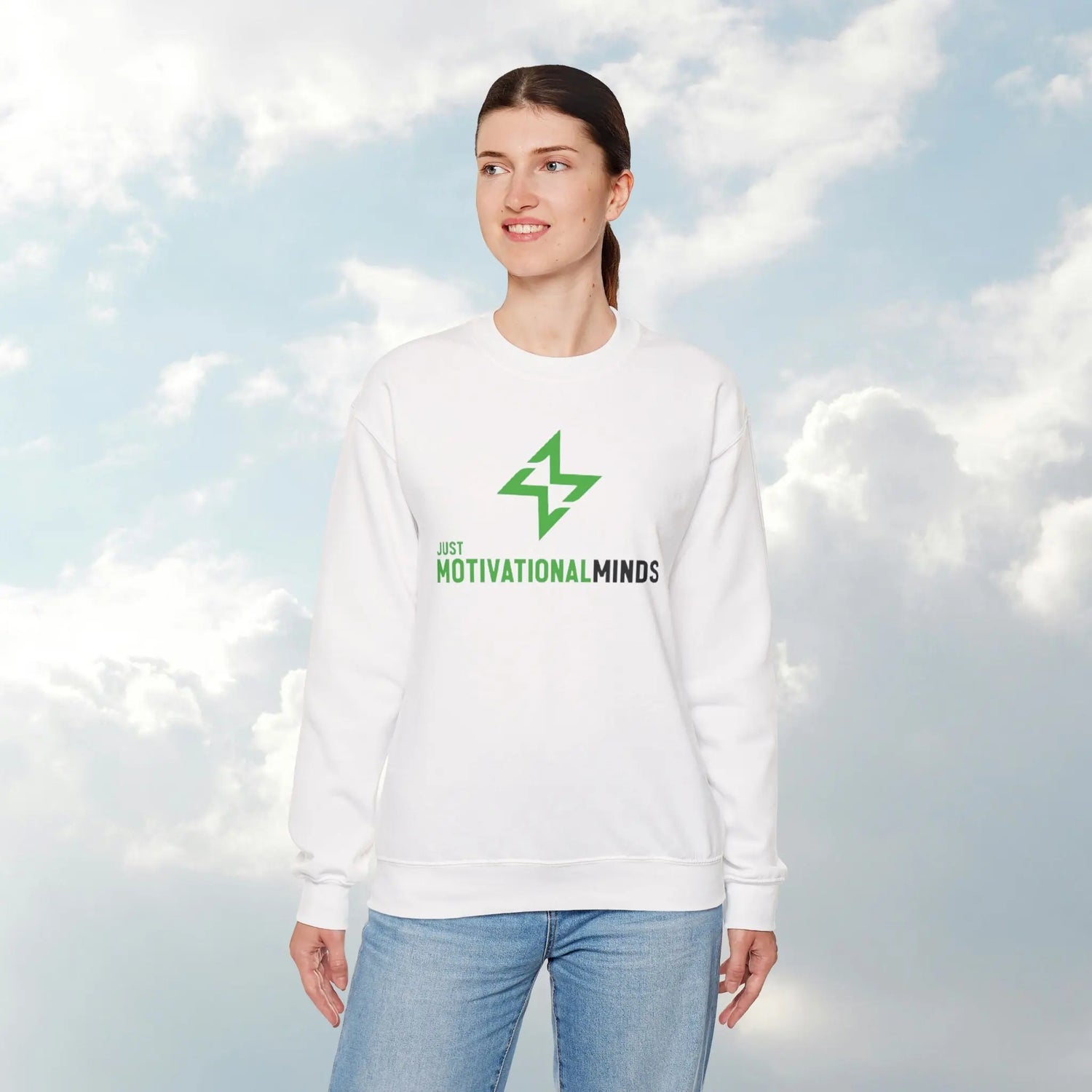 Motivational Crewneck Sweatshirt Printify