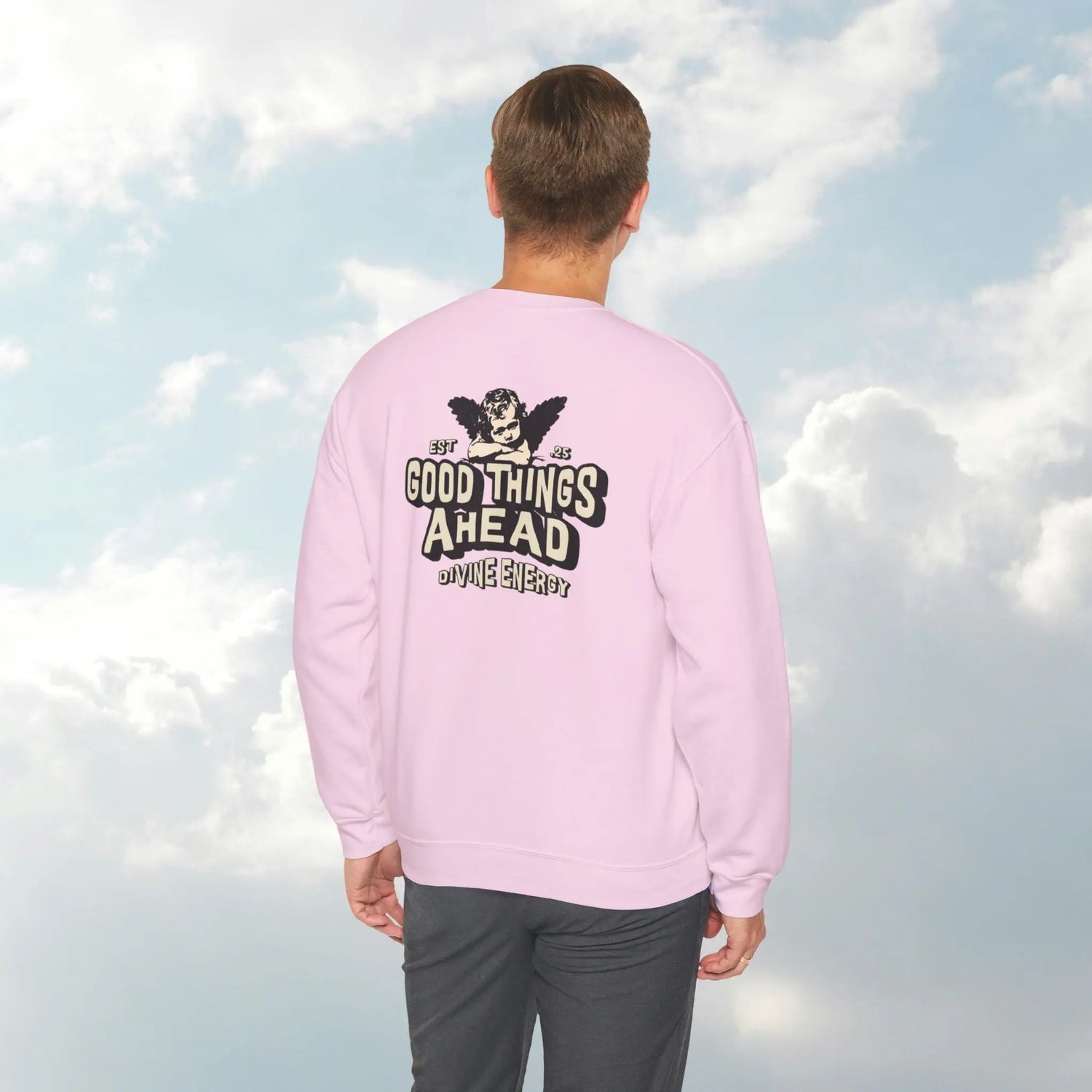 Motivational Crewneck Sweatshirt Printify