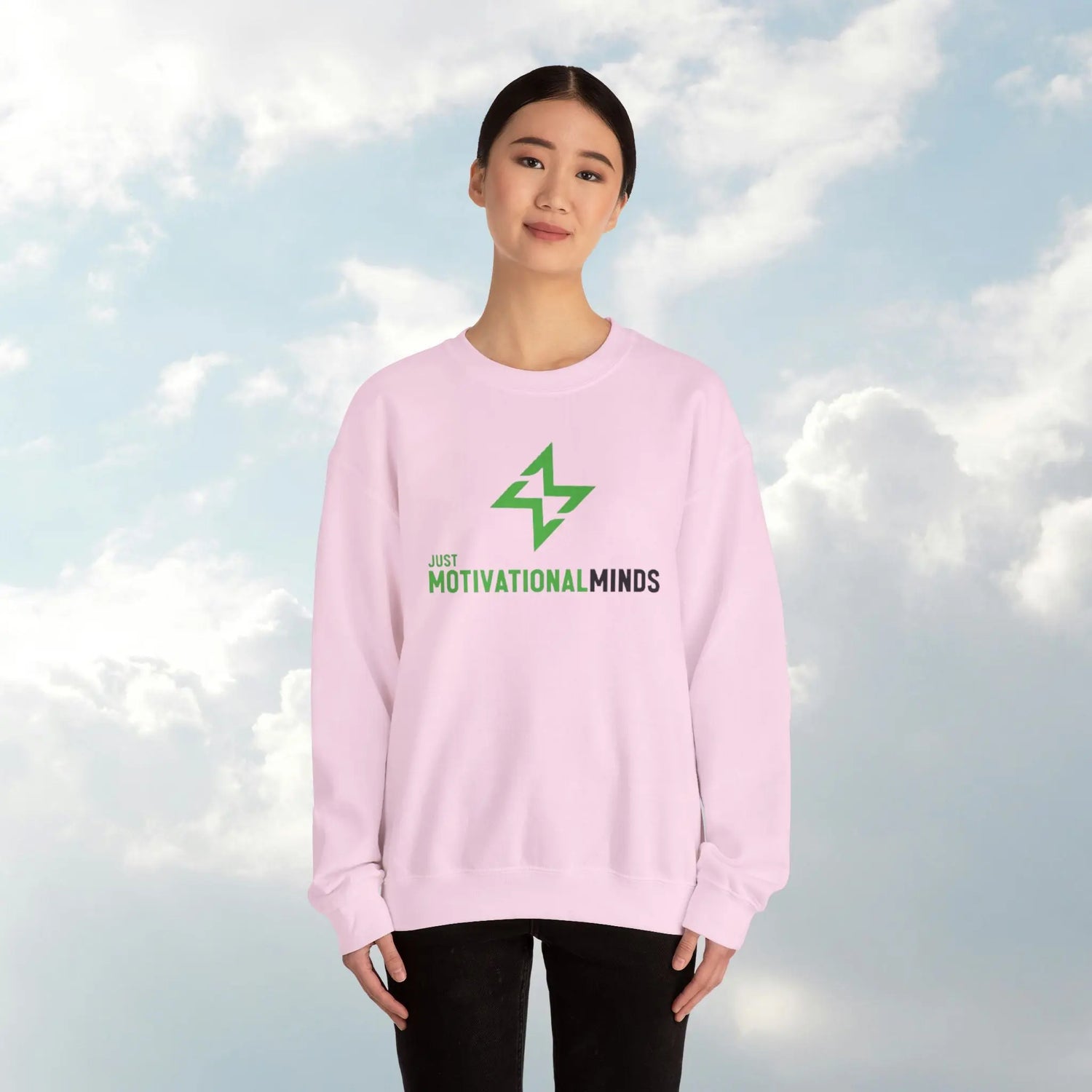 Motivational Crewneck Sweatshirt Printify