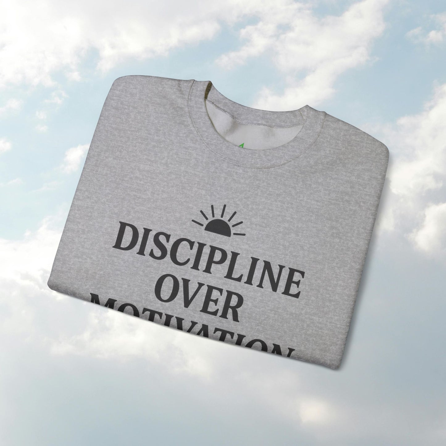 Motivational Crewneck Sweatshirt - Cozy Top for Gym, Self-Care, Fitness, Gifting, Inspirational Style