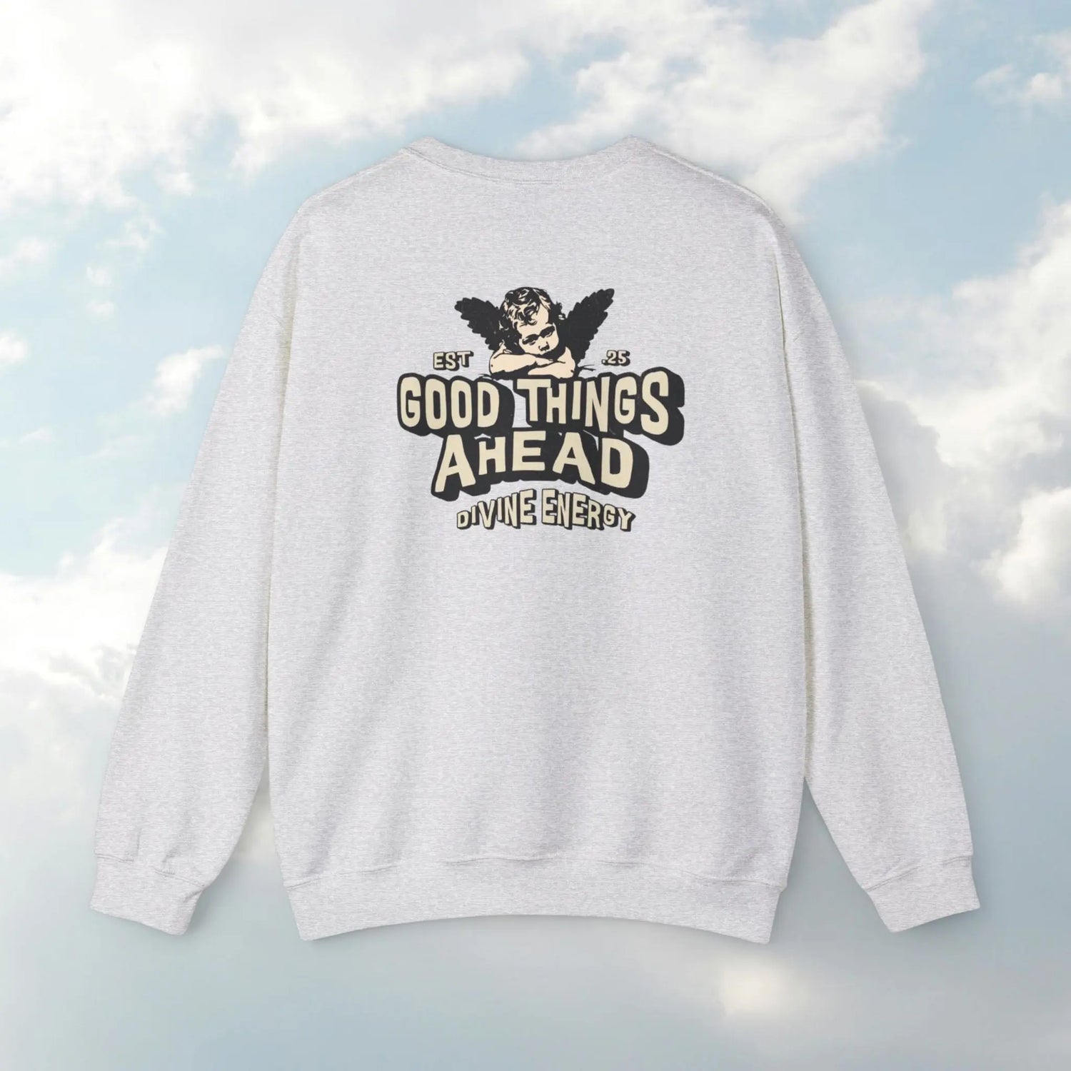 Motivational Crewneck Sweatshirt Printify