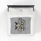 Good Things Ahead Angel Blanket | Velveteen Plush throw Momentum