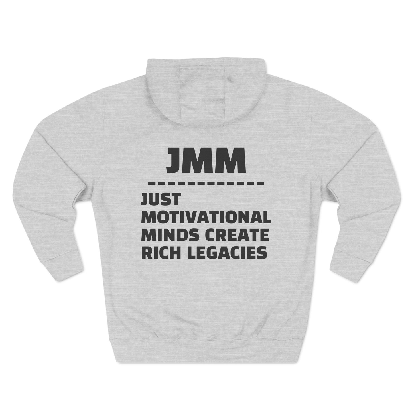 JMM Three-Panel Fleece Hoodie