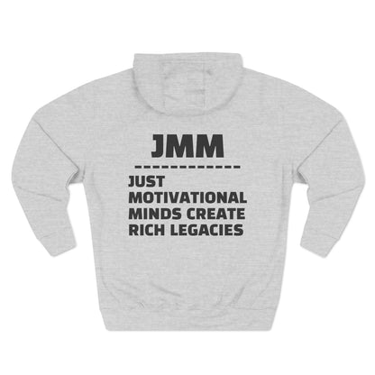 JMM Three-Panel Fleece Hoodie