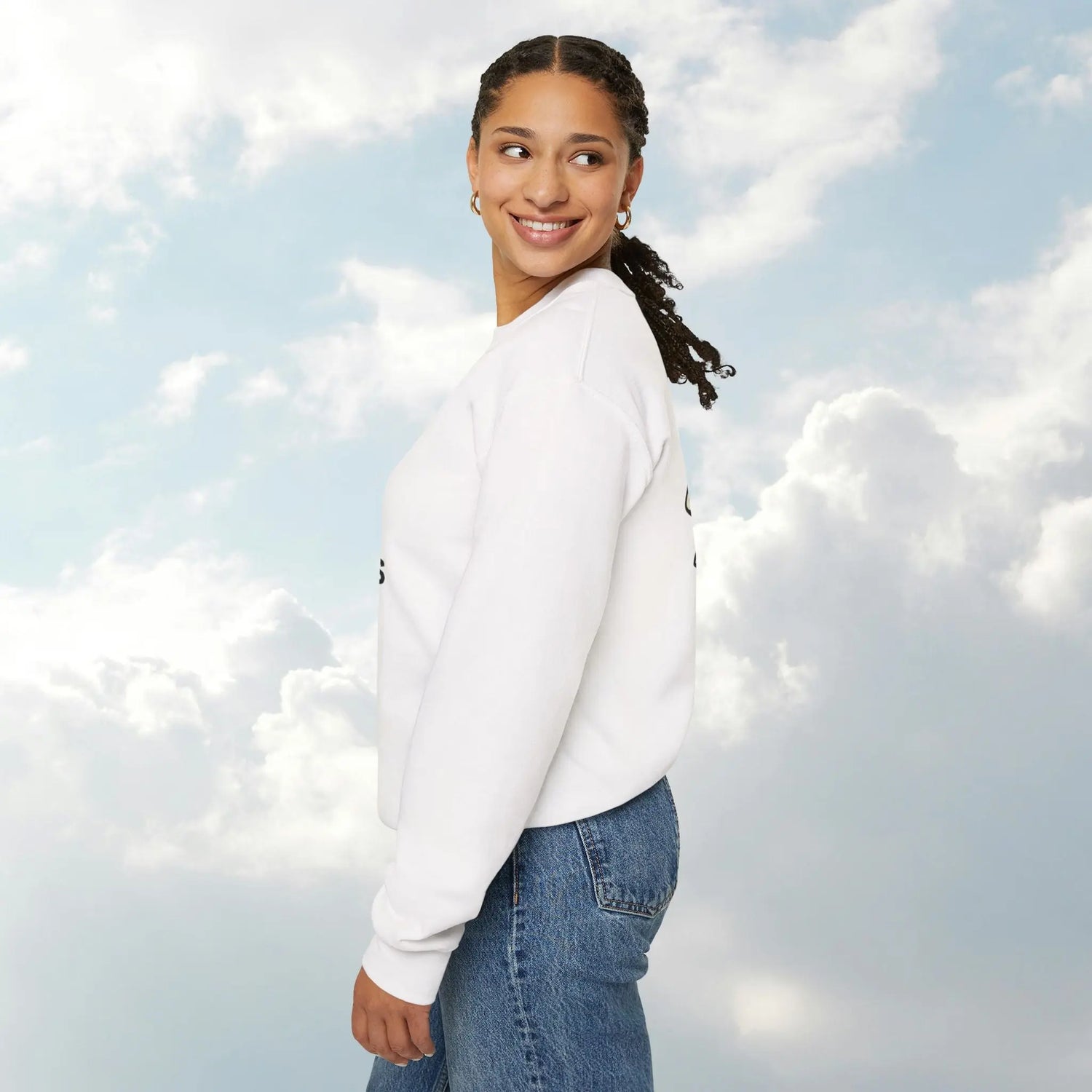 Motivational Crewneck Sweatshirt Printify