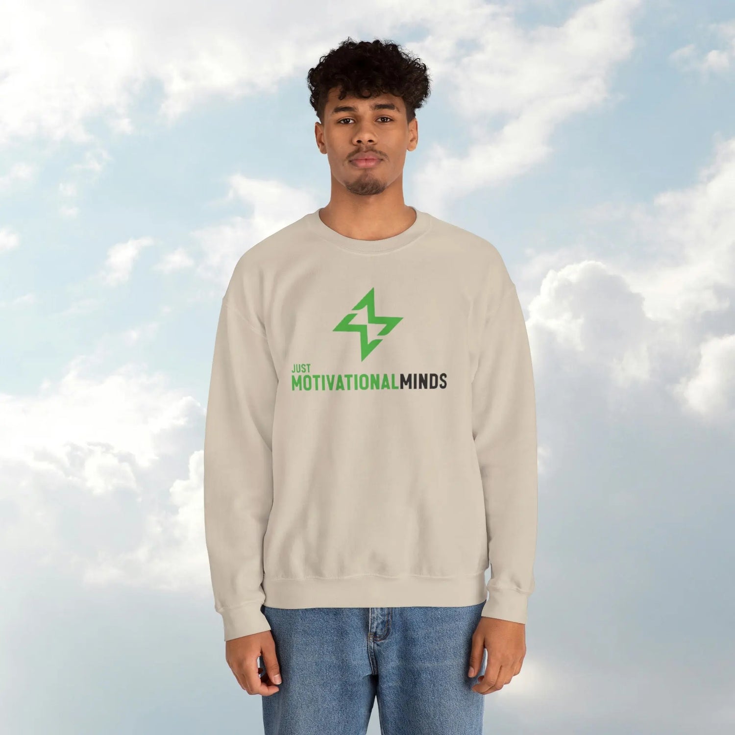 Motivational Crewneck Sweatshirt Printify