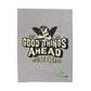 Good Things Ahead Angel Blanket | Velveteen Plush throw Momentum