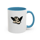 Cherub Angel Accent Coffee Mug — Vintage Cherub Design, 11oz & 15oz Momentum