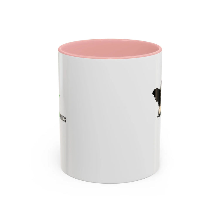 Cherub Angel Accent Coffee Mug — Vintage Cherub Design, 11oz & 15oz Momentum