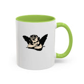 Cherub Angel Accent Coffee Mug — Vintage Cherub Design, 11oz & 15oz Momentum