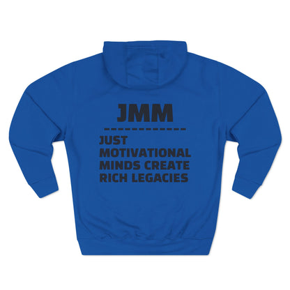 JMM Three-Panel Fleece Hoodie