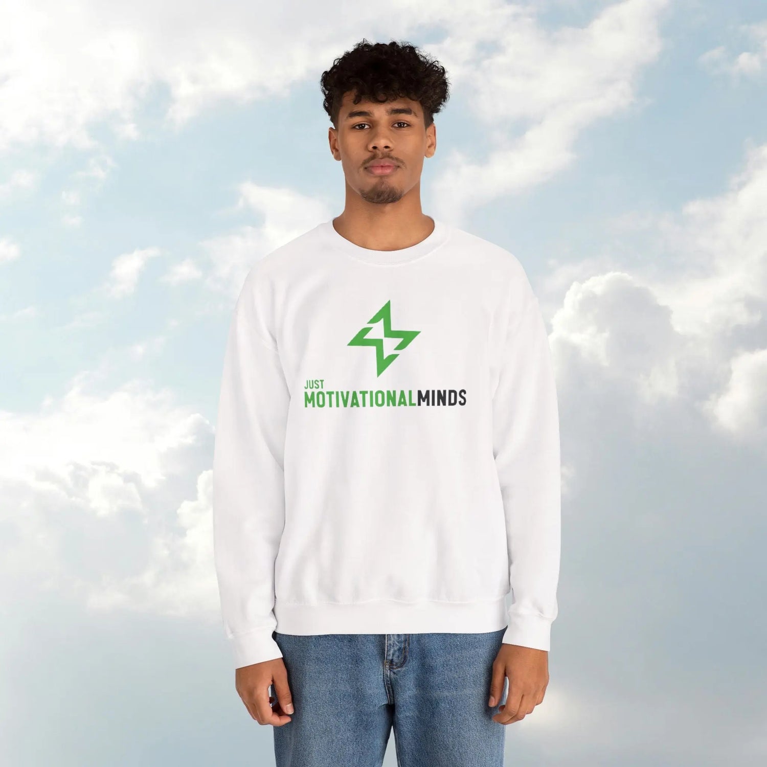 Motivational Crewneck Sweatshirt Printify