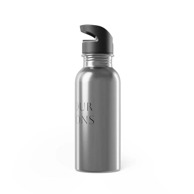 Stainless Steel Water Bottle with Straw — Durable Travel Bottle for Gym, School & Outdoor Momentum