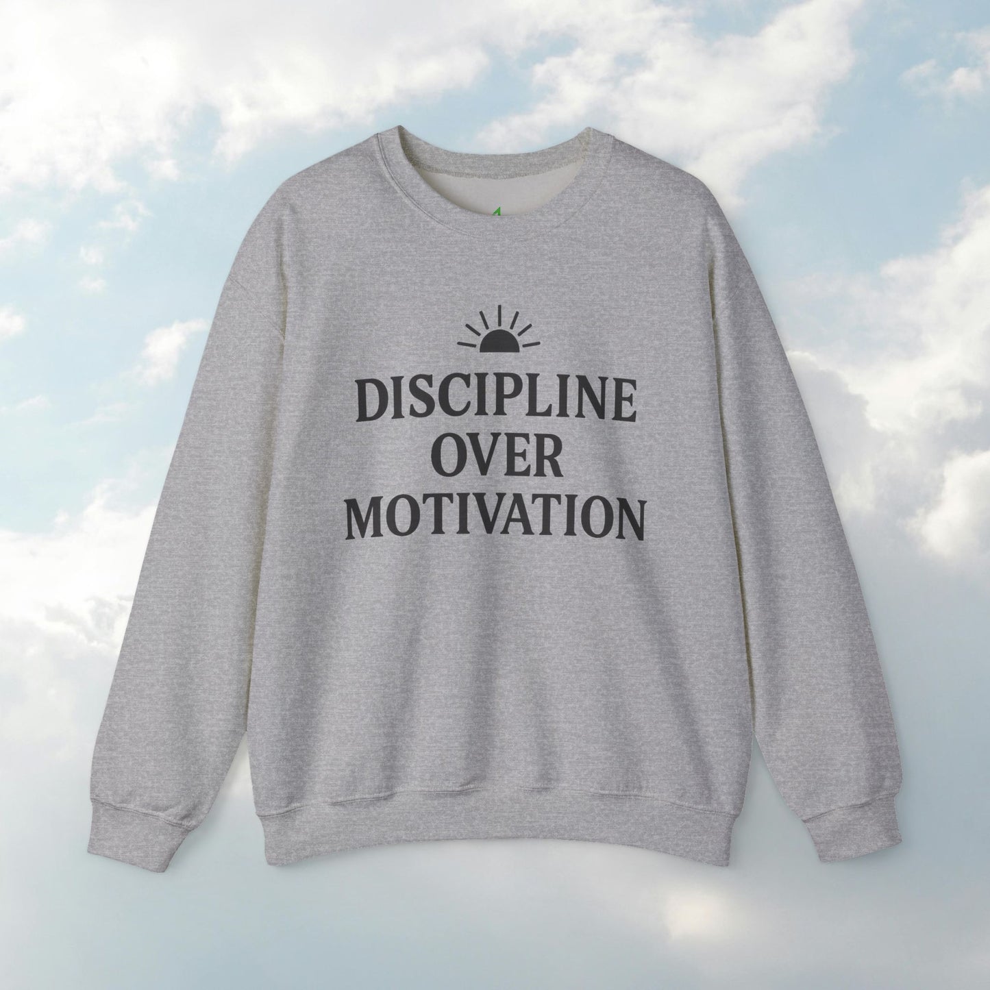 Motivational Crewneck Sweatshirt - Cozy Top for Gym, Self-Care, Fitness, Gifting, Inspirational Style