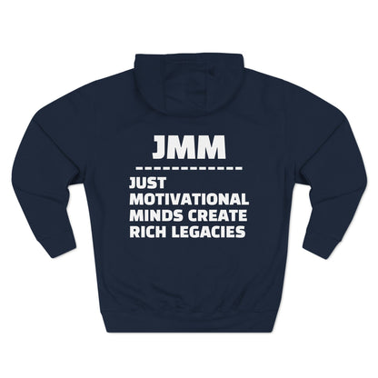 JMM Three-Panel Fleece Hoodie