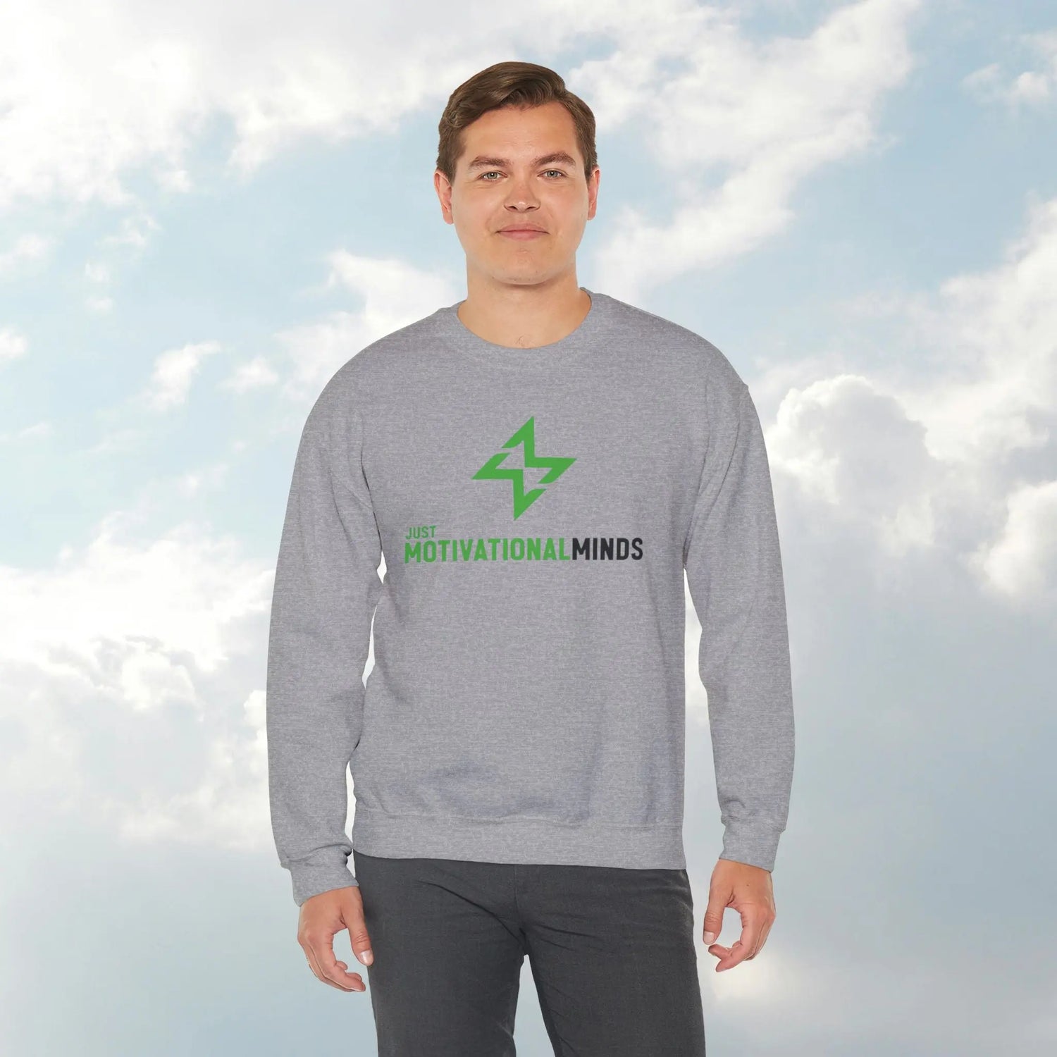 Motivational Crewneck Sweatshirt Printify