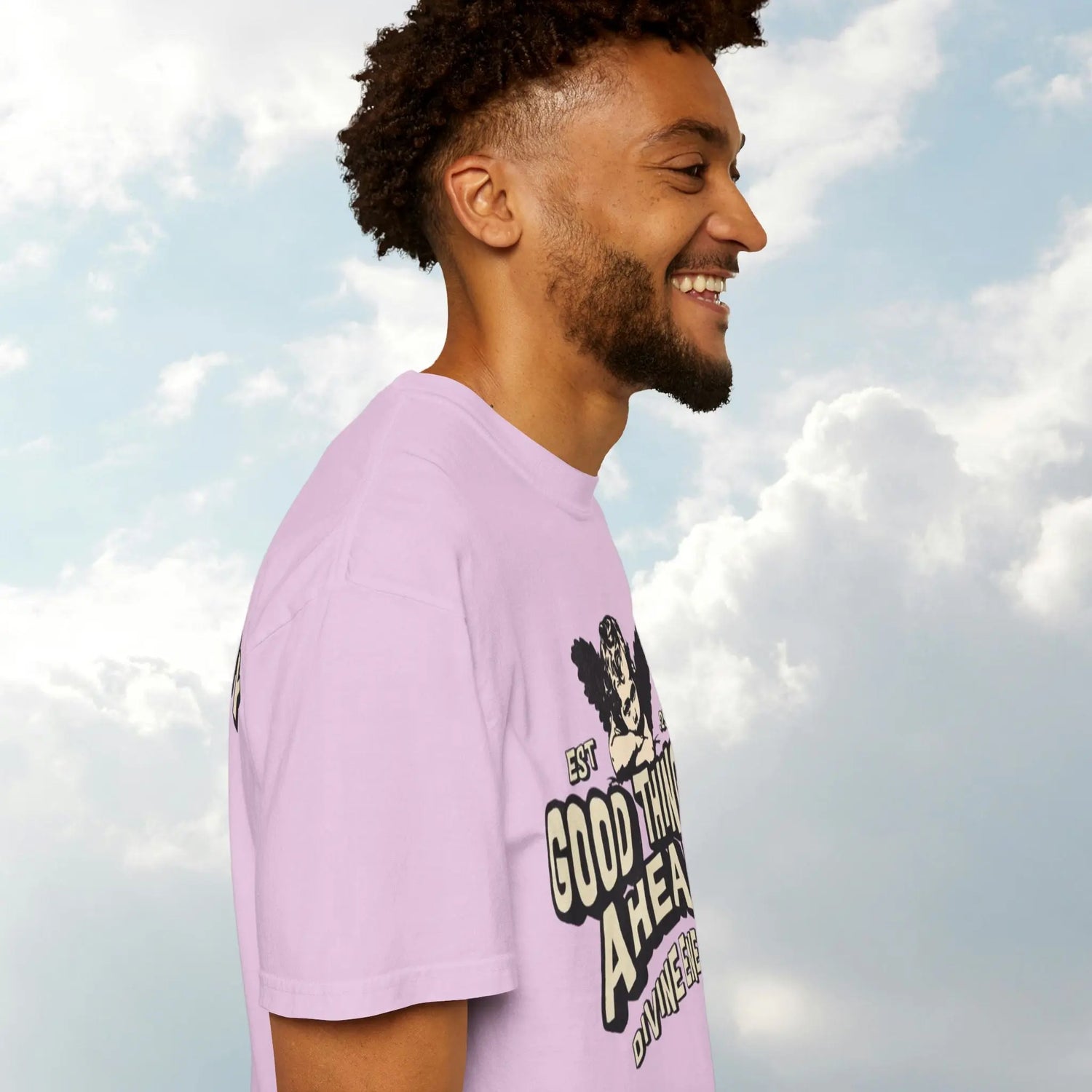 Good Things Ahead T-Shirt | Vintage Vibe, Unisex Tee, Divine Energy Shirt, Graphic Tee, Gift for Optimists Printify