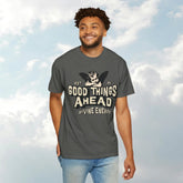 Good Things Ahead T-Shirt | Vintage Vibe, Unisex Tee, Divine Energy Shirt, Graphic Tee, Gift for Optimists Printify