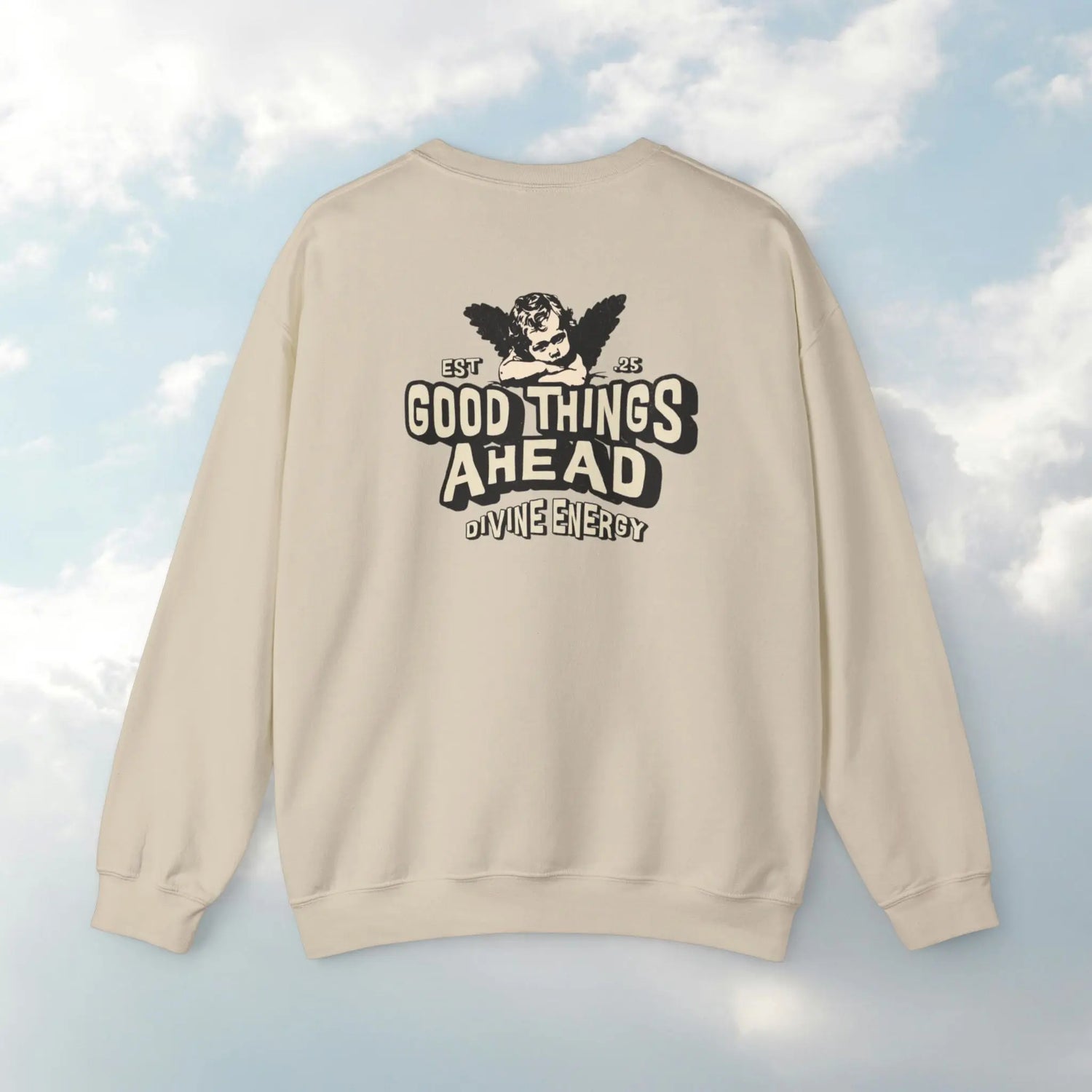 Motivational Crewneck Sweatshirt Printify