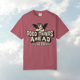 Good Things Ahead T-Shirt | Vintage Vibe, Unisex Tee, Divine Energy Shirt, Graphic Tee, Gift for Optimists Printify