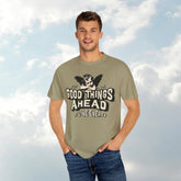 Good Things Ahead T-Shirt | Vintage Vibe, Unisex Tee, Divine Energy Shirt, Graphic Tee, Gift for Optimists Printify