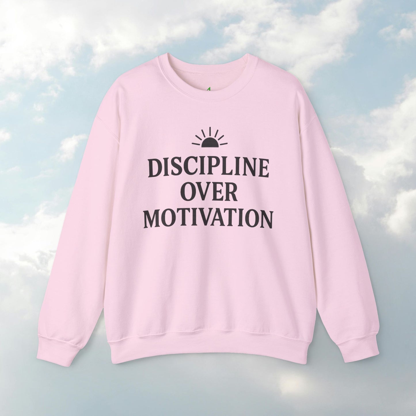 Motivational Crewneck Sweatshirt - Cozy Top for Gym, Self-Care, Fitness, Gifting, Inspirational Style