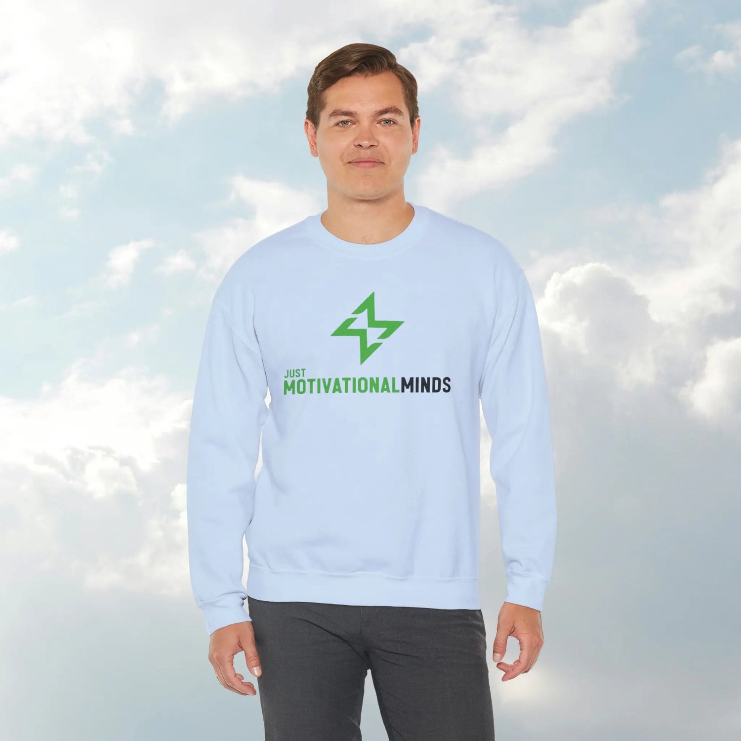 Motivational Crewneck Sweatshirt Printify