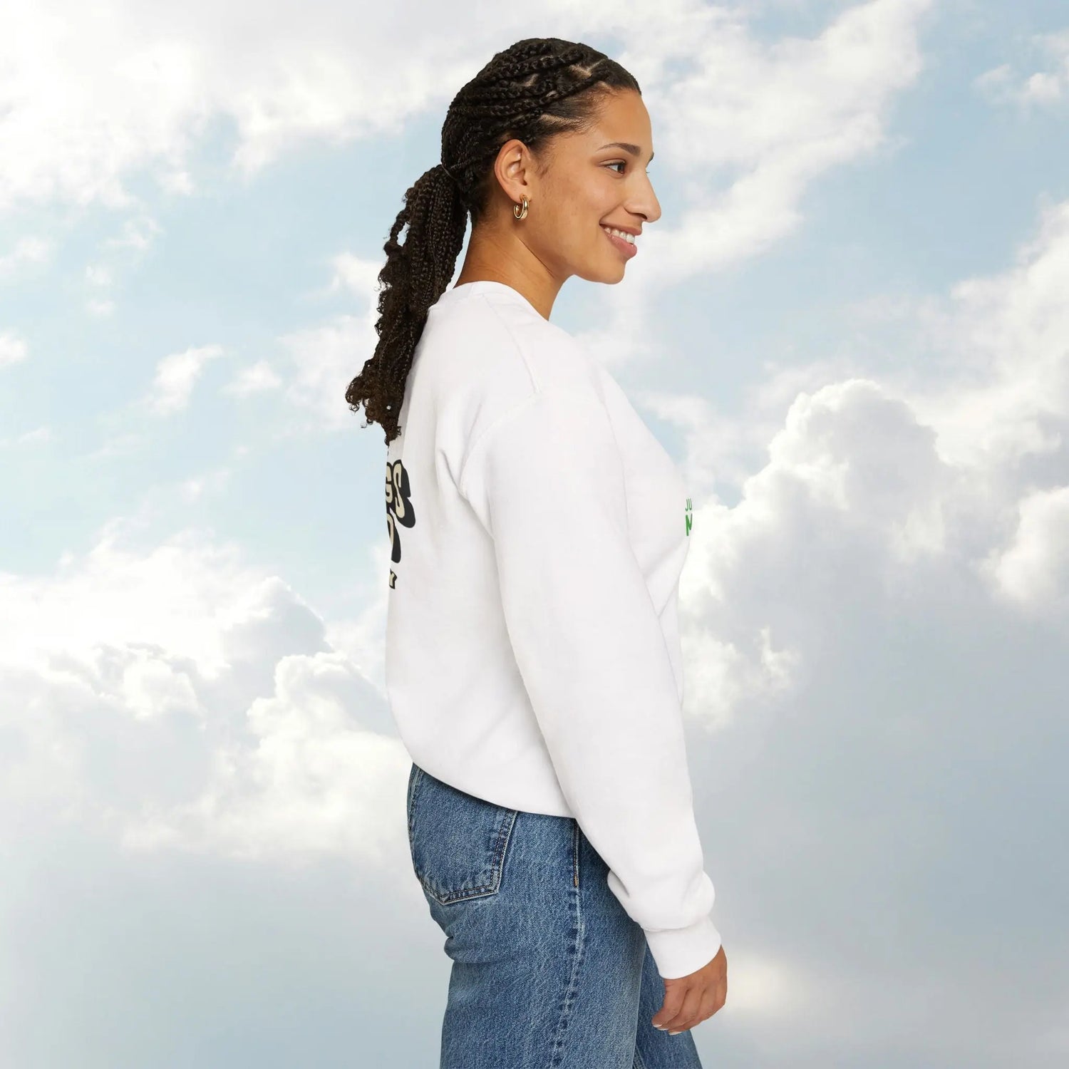 Motivational Crewneck Sweatshirt Printify