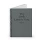 Inspirational Spiral Notebook — "The Only Limit Is You" Ruled Journal Momentum