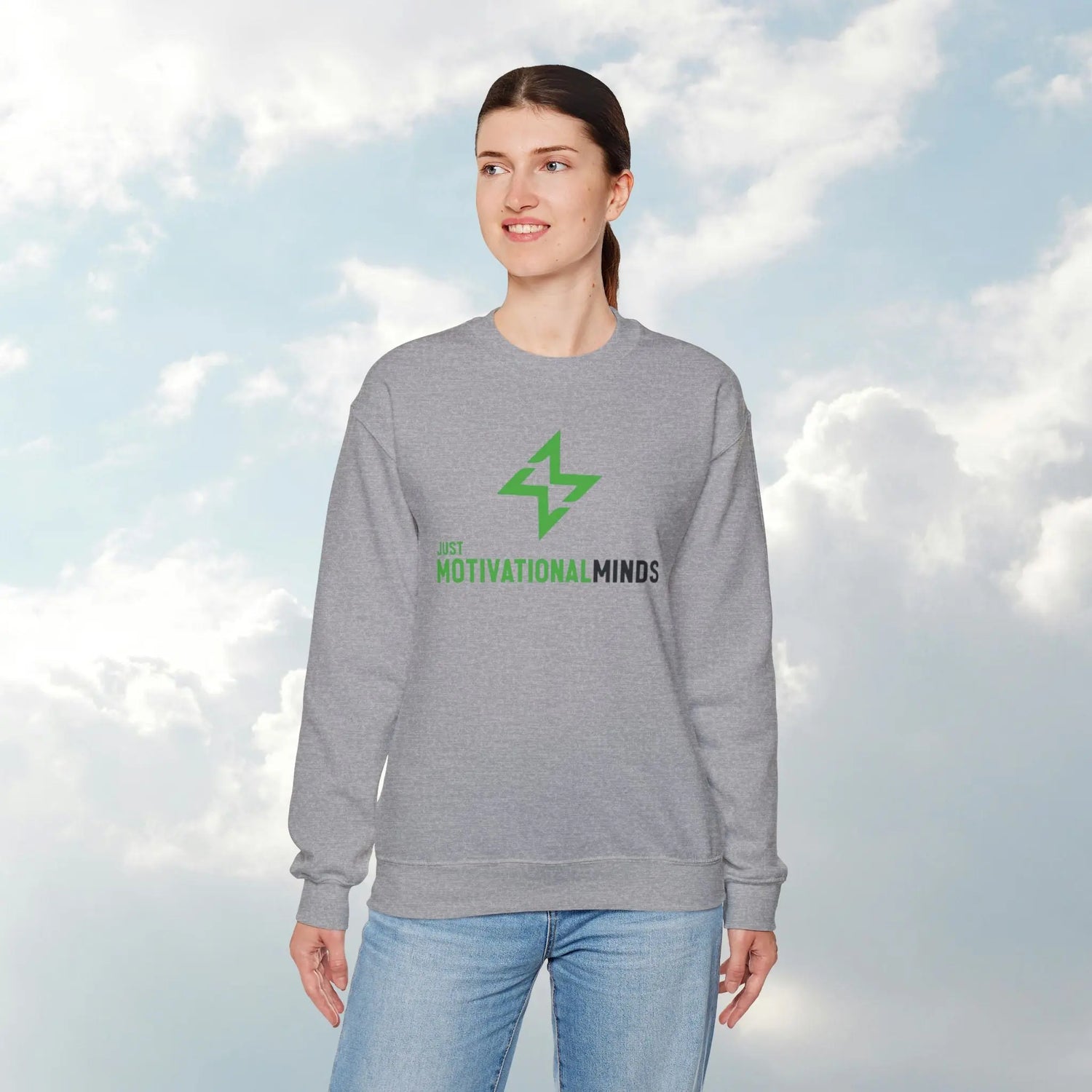 Motivational Crewneck Sweatshirt Printify