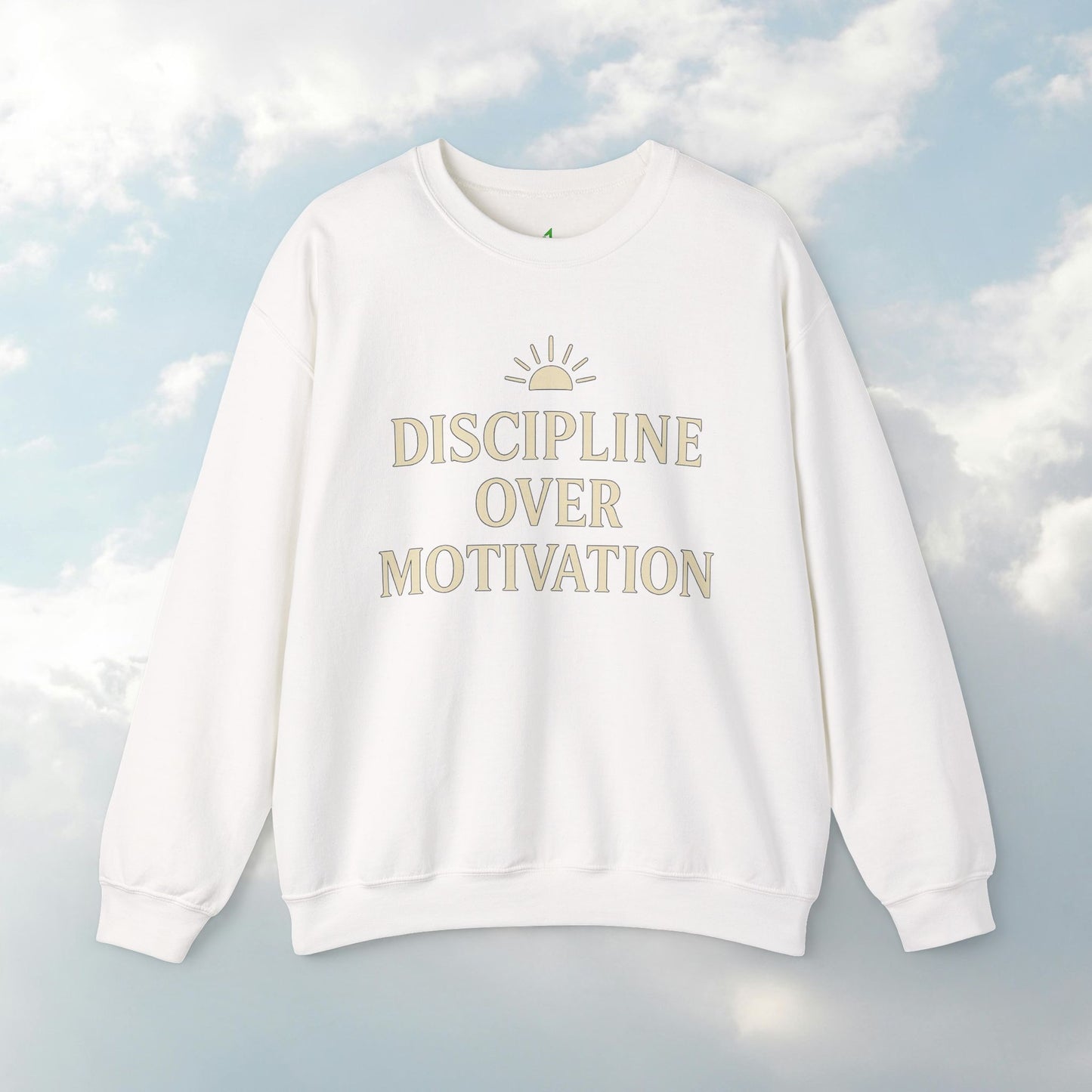 Motivational Crewneck Sweatshirt - Cozy Top for Gym, Self-Care, Fitness, Gifting, Inspirational Style