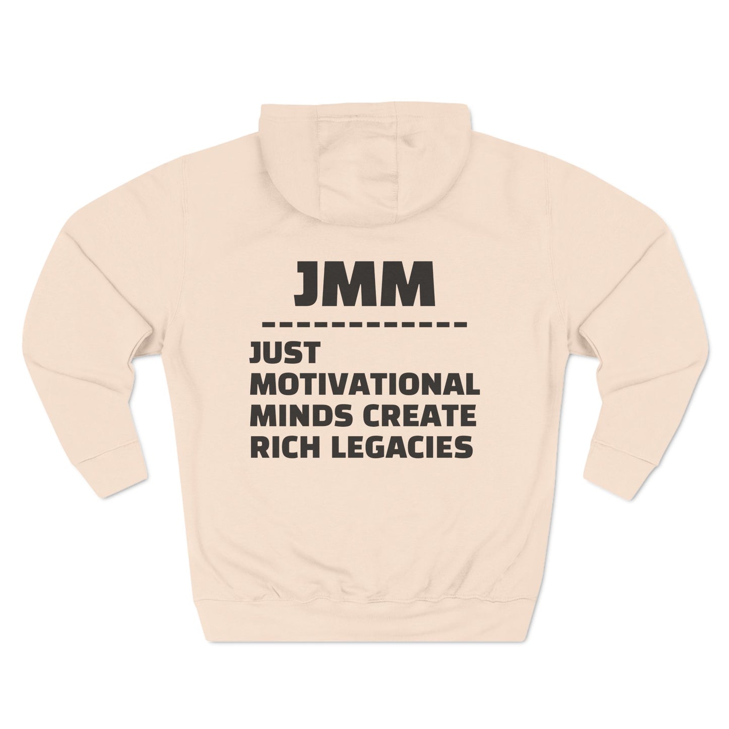 JMM Three-Panel Fleece Hoodie