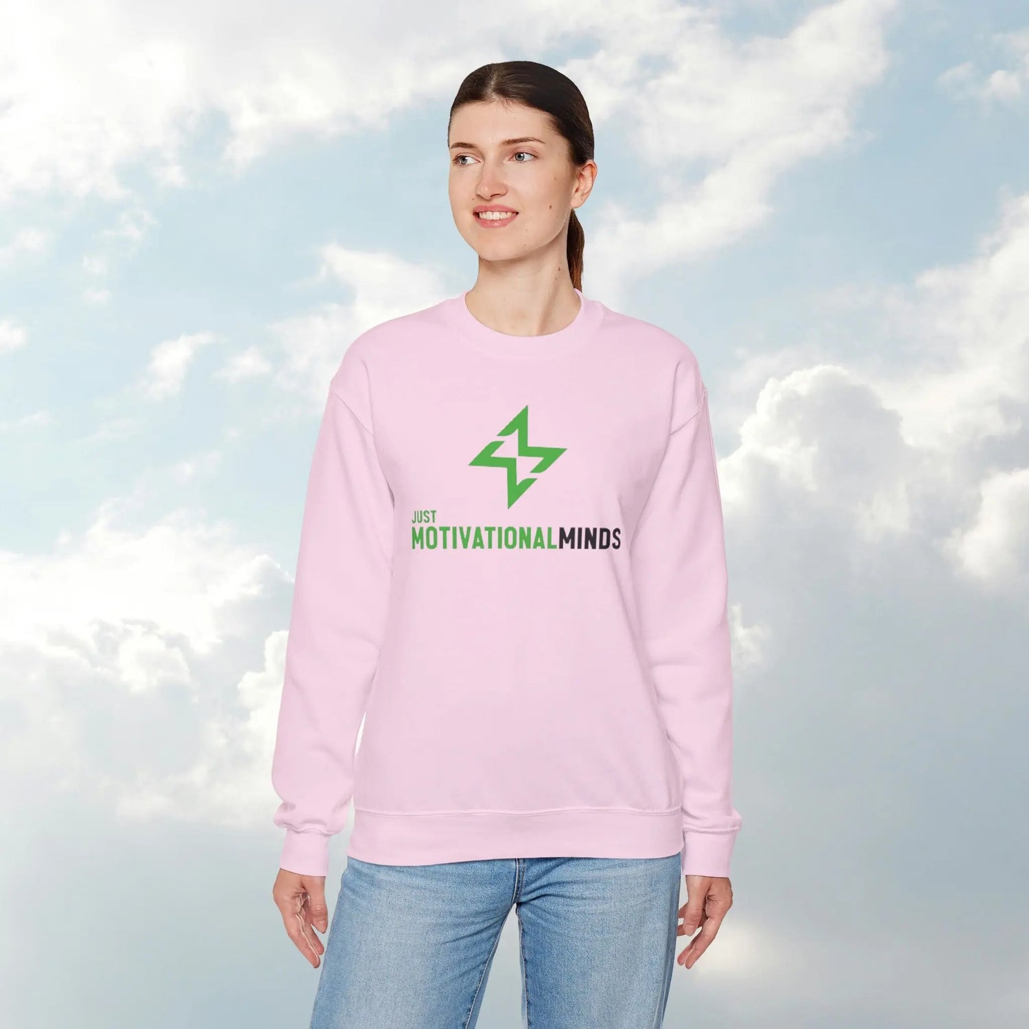 Motivational Crewneck Sweatshirt Printify