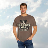 Good Things Ahead T-Shirt | Vintage Vibe, Unisex Tee, Divine Energy Shirt, Graphic Tee, Gift for Optimists Printify
