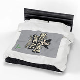 Good Things Ahead Angel Blanket | Velveteen Plush throw Momentum