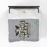 Good Things Ahead Angel Blanket | Velveteen Plush throw Momentum