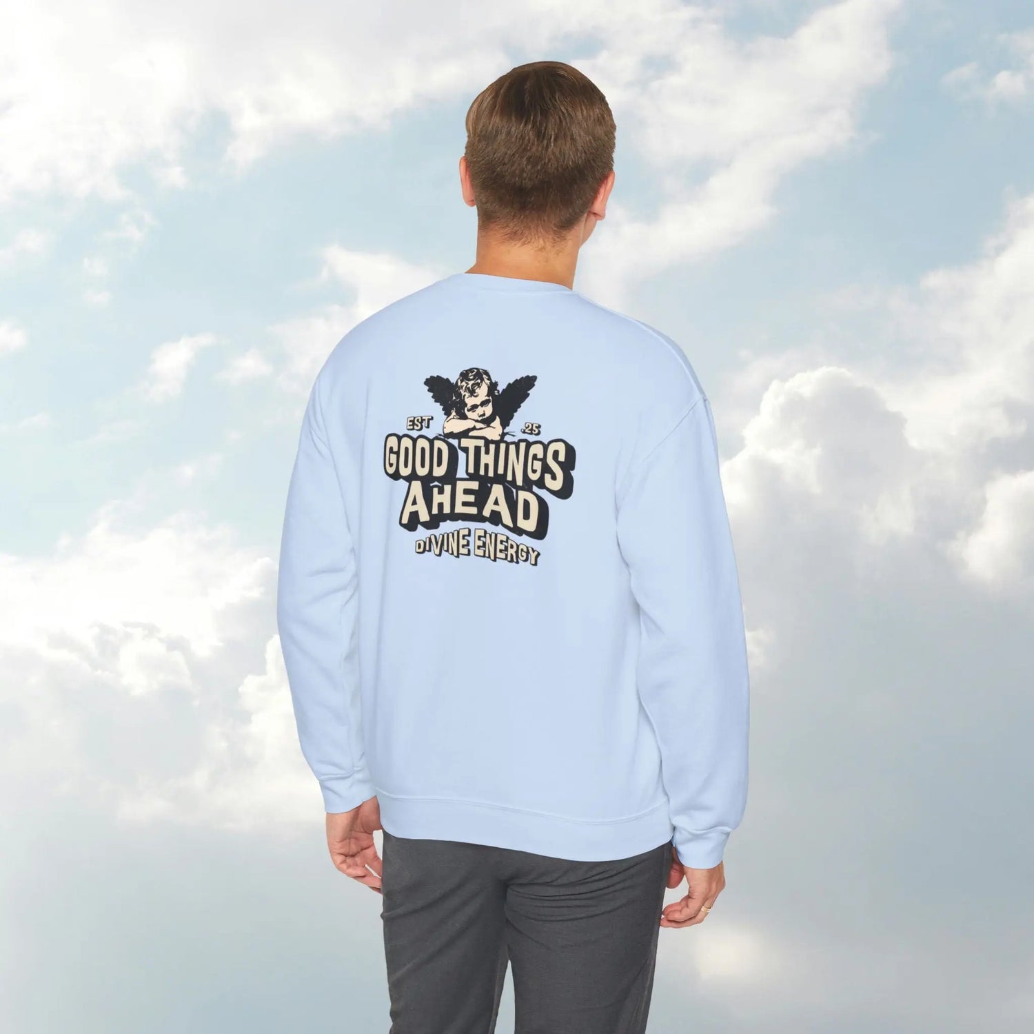 Motivational Crewneck Sweatshirt Printify