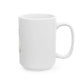 Coffee & Grind Ceramic Mug — Motivational Morning Coffee Cup (11oz & 15oz) Momentum