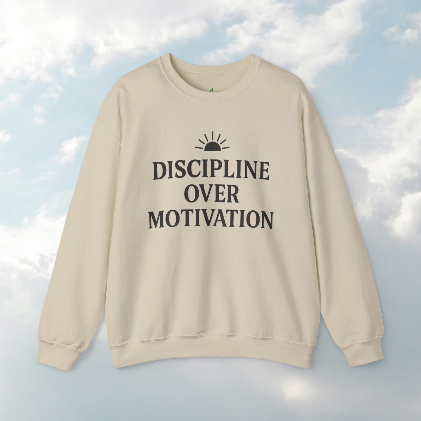 Motivational Crewneck Sweatshirt - Cozy Top for Gym, Self-Care, Fitness, Gifting, Inspirational Style