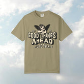 Good Things Ahead T-Shirt | Vintage Vibe, Unisex Tee, Divine Energy Shirt, Graphic Tee, Gift for Optimists Printify