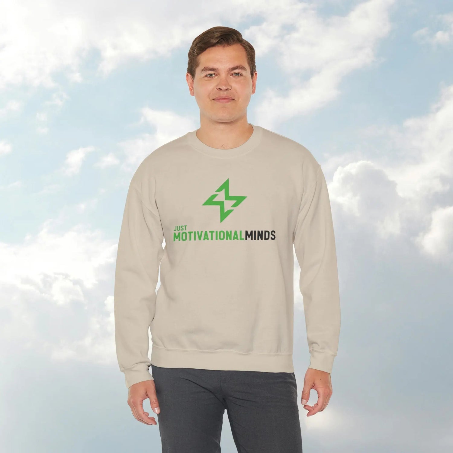 Motivational Crewneck Sweatshirt Printify