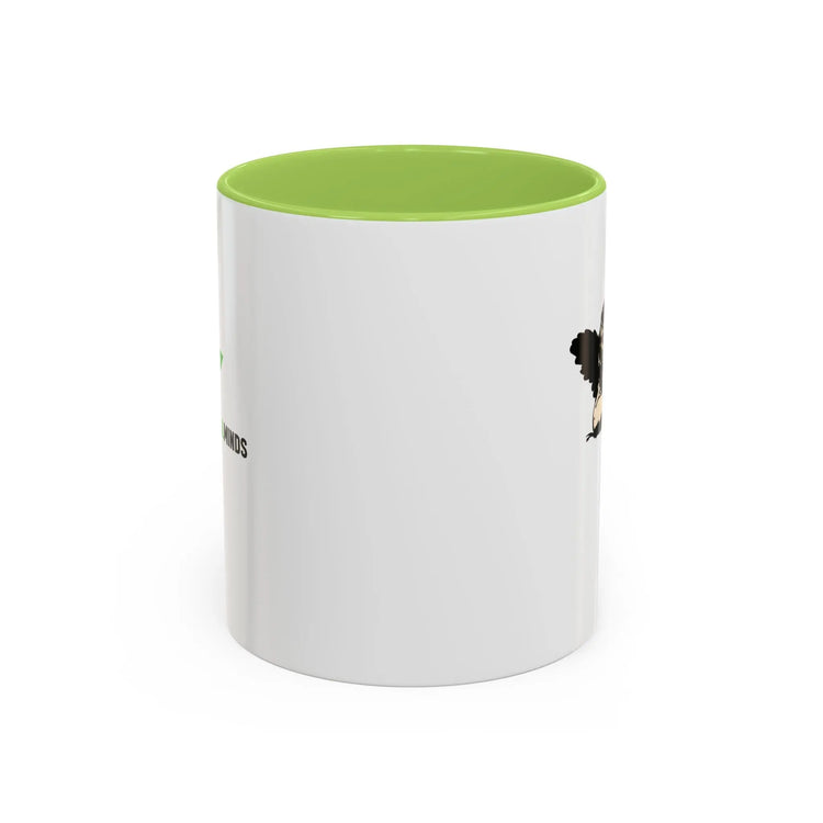 Cherub Angel Accent Coffee Mug — Vintage Cherub Design, 11oz & 15oz Momentum