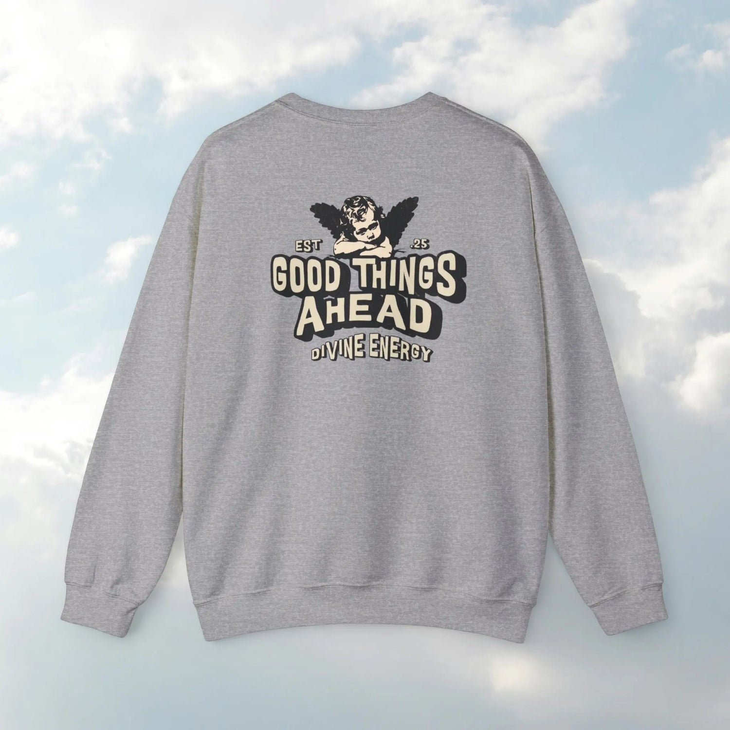 Motivational Crewneck Sweatshirt Printify