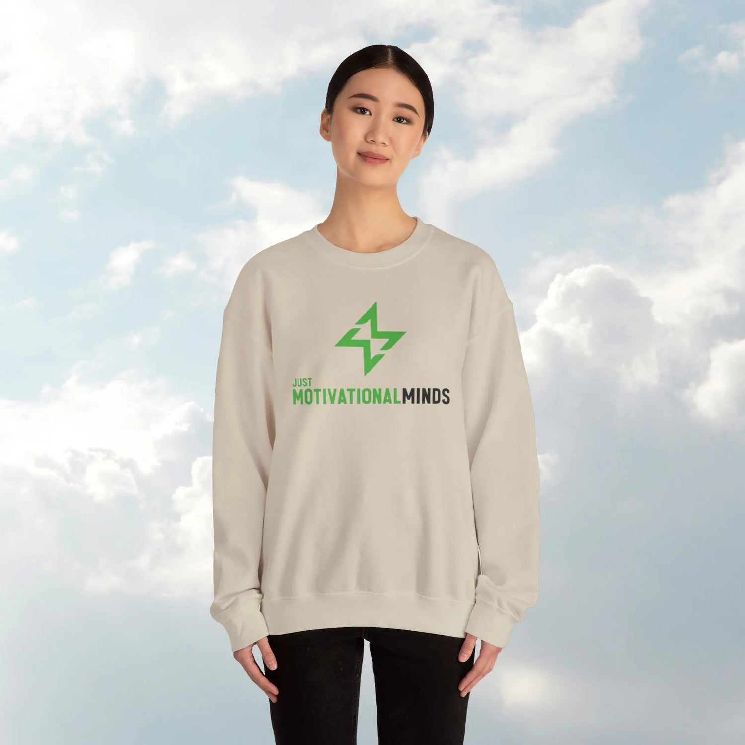 Motivational Crewneck Sweatshirt Printify
