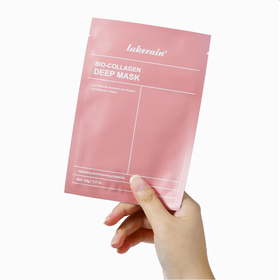 Bio-Collagen Deep Face Mask Shrink Pores Deep Hydrating Overnight Mask Moisturizing Refreshing Brightening Face Skin Care