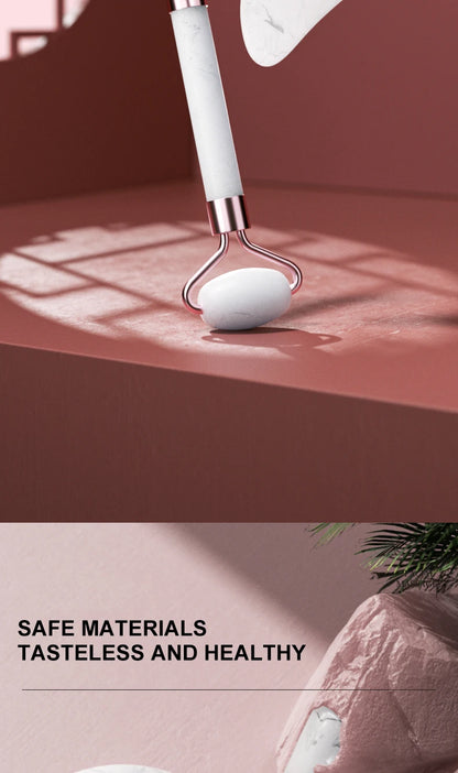 Roller for Face Neck Eye Resin Facial Massage Instrument Health Care Scraping Board Muscle Beauty Skincare Tools