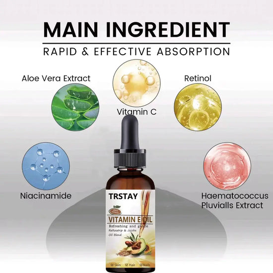 Pure Natural Vitamin E Oil Face Body Massage Spa Avocado Essential Oils Cold Pressed Moisturizer Serum Momentum