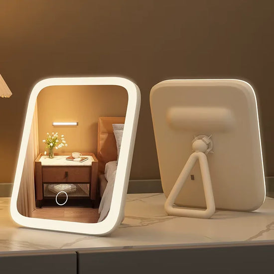 desk mirror LED makeup mirror for skincare