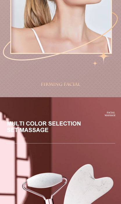 Roller for Face Neck Eye Resin Facial Massage Instrument Health Care Scraping Board Muscle Beauty Skincare Tools