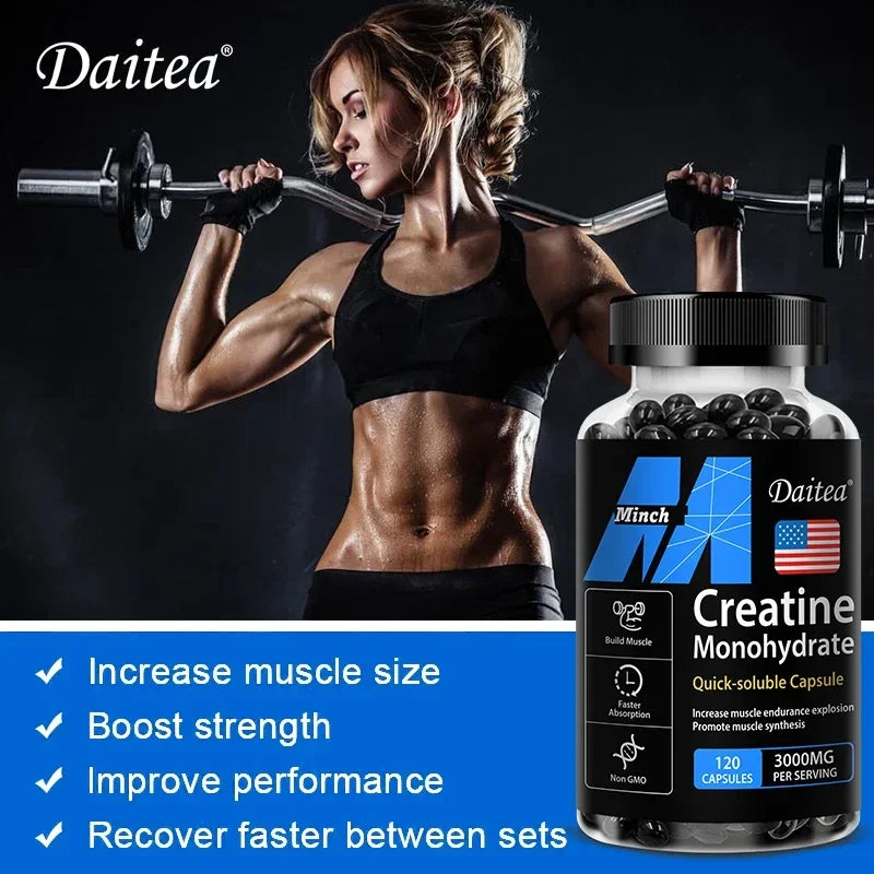 Pure Creatine Monohydrate Capsules